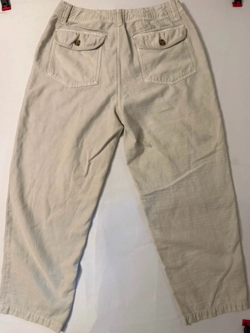 Lucky Brand Cream Utility Chinos